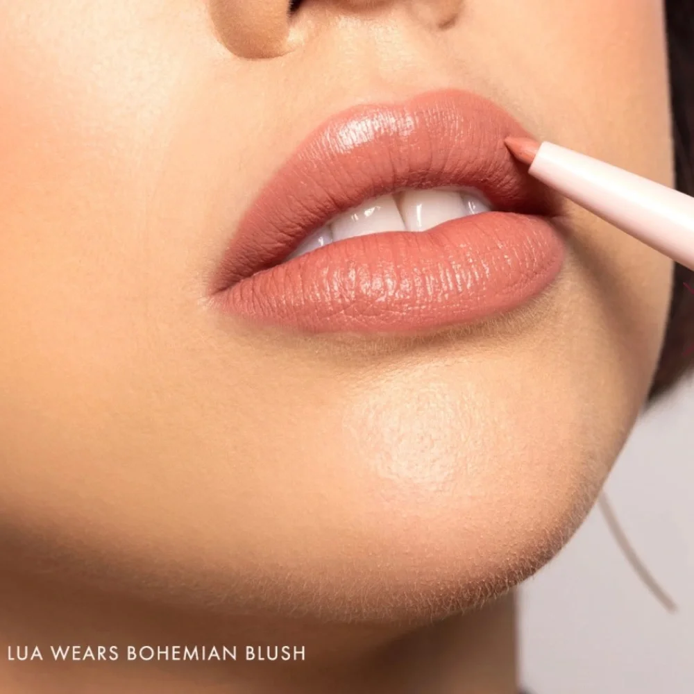 NIB Wander Beauty Lipsetter Dual Lipstick and Liner in Bohemian Blush - Picture 2 of 7